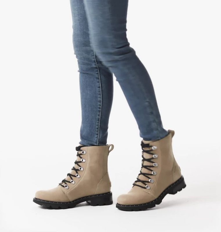 Sorel Dam Gummistövlar Brun - Lennox™ Lace Mid - CBT-704695